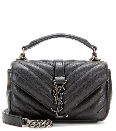 ysl monogram mini college|saint laurent monogramme shoulder bag.